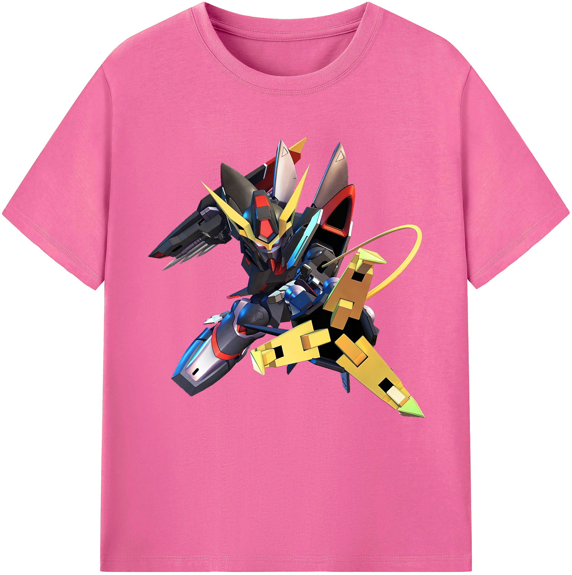 （画像用） 機動戦士ガンダム Mobile Suit Gundam レディースカジュアルプリントTシャツ（綿100％）